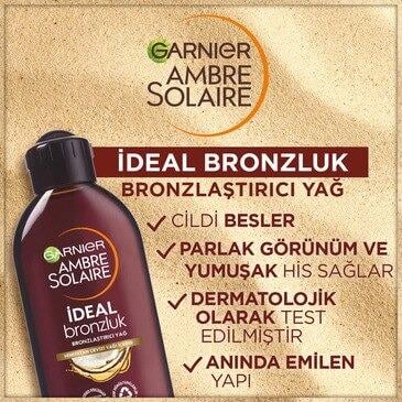 Garnier - GARNIER Ambre Solaire Klasik Yağ 2 Faktör - Hindistan Cevizi