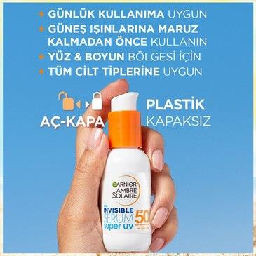 Garnier - GARNIER Ambre Solaire Super Yüz Serum 30 ml