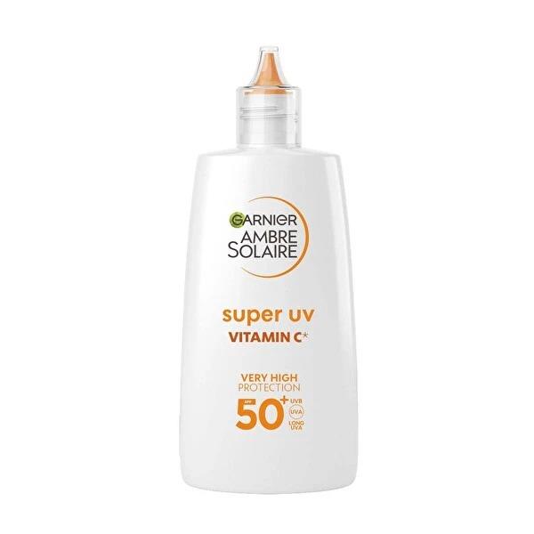 Garnier - GARNIER Ambre Solaire Vitamin C Fluid Yüz Kremi SPF 50