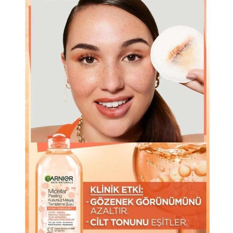 Garnier - GARNIER MICELLAR MAKYAJ TEMİZLEME SUYU 400 ML