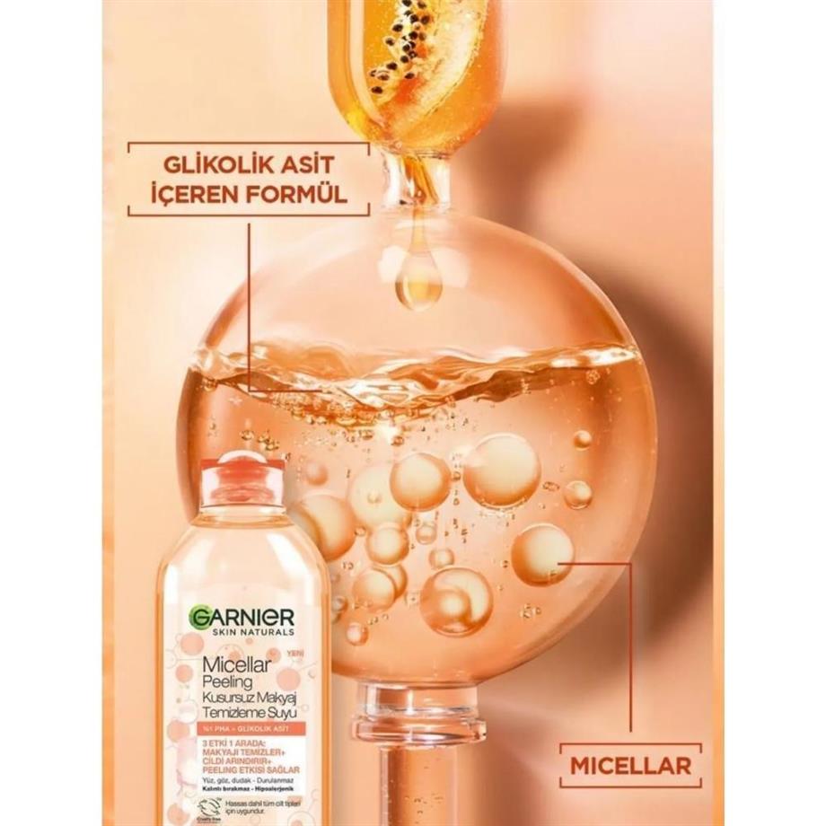 Garnier - GARNIER MICELLAR MAKYAJ TEMİZLEME SUYU 400 ML