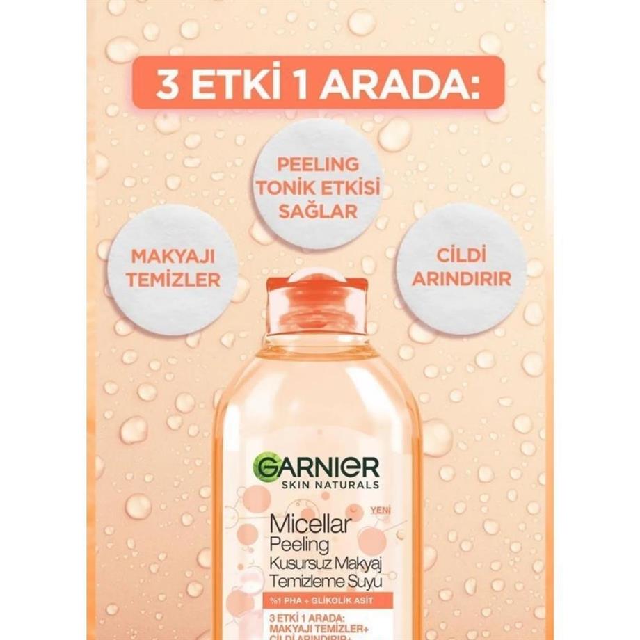 Garnier - GARNIER MICELLAR MAKYAJ TEMİZLEME SUYU 400 ML