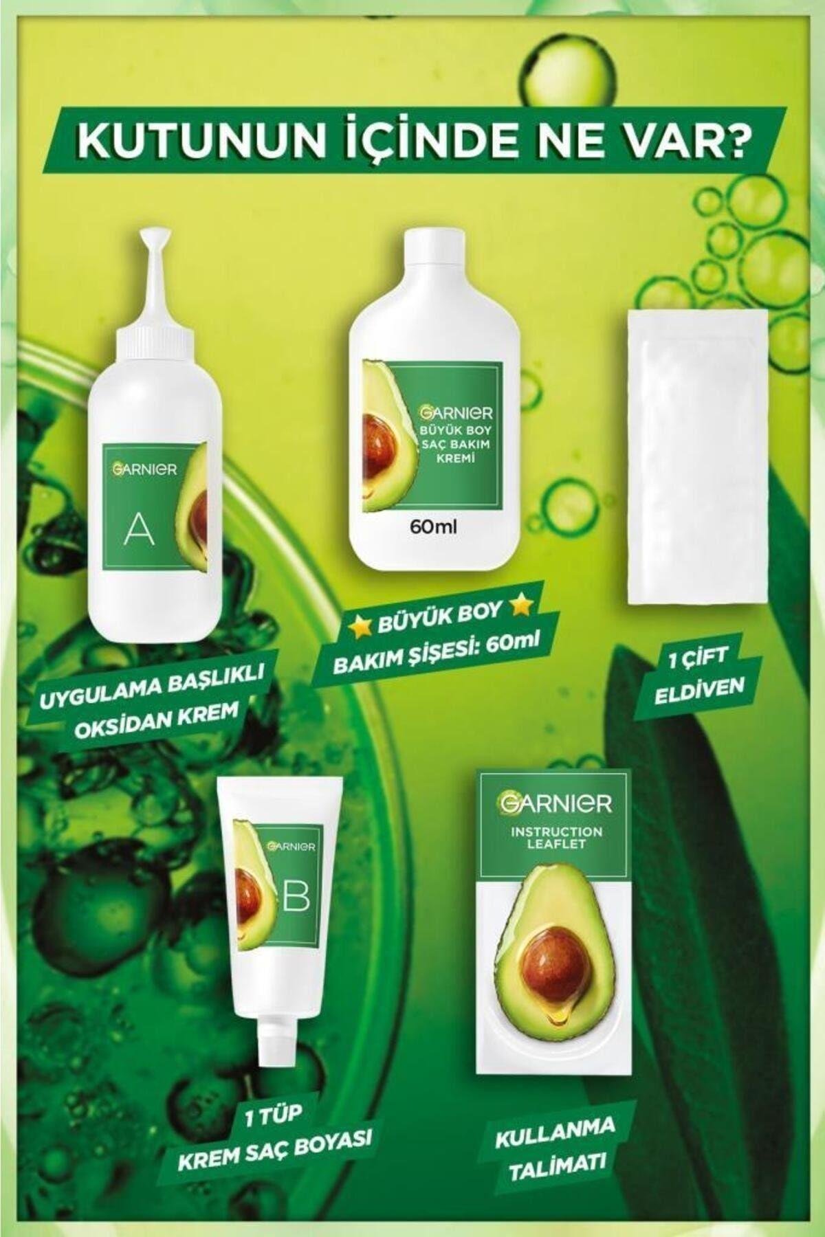 Garnier - GARNIER SAÇ BOYASI NUTRİSSE ULTRA CREME 4.6 ŞARAP KIZILI