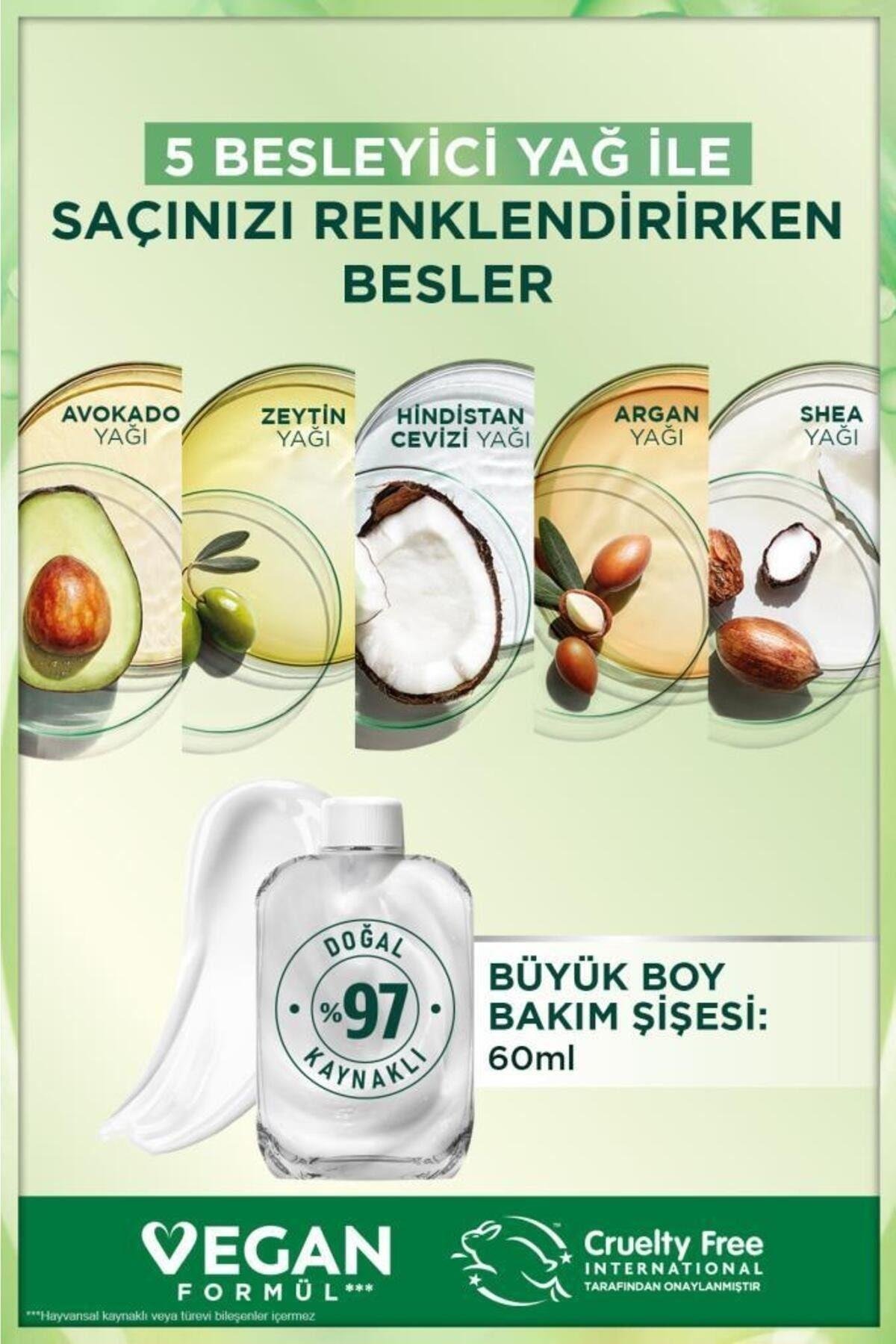 Garnier - GARNIER SAÇ BOYASI NUTRİSSE ULTRA CREME 4.6 ŞARAP KIZILI