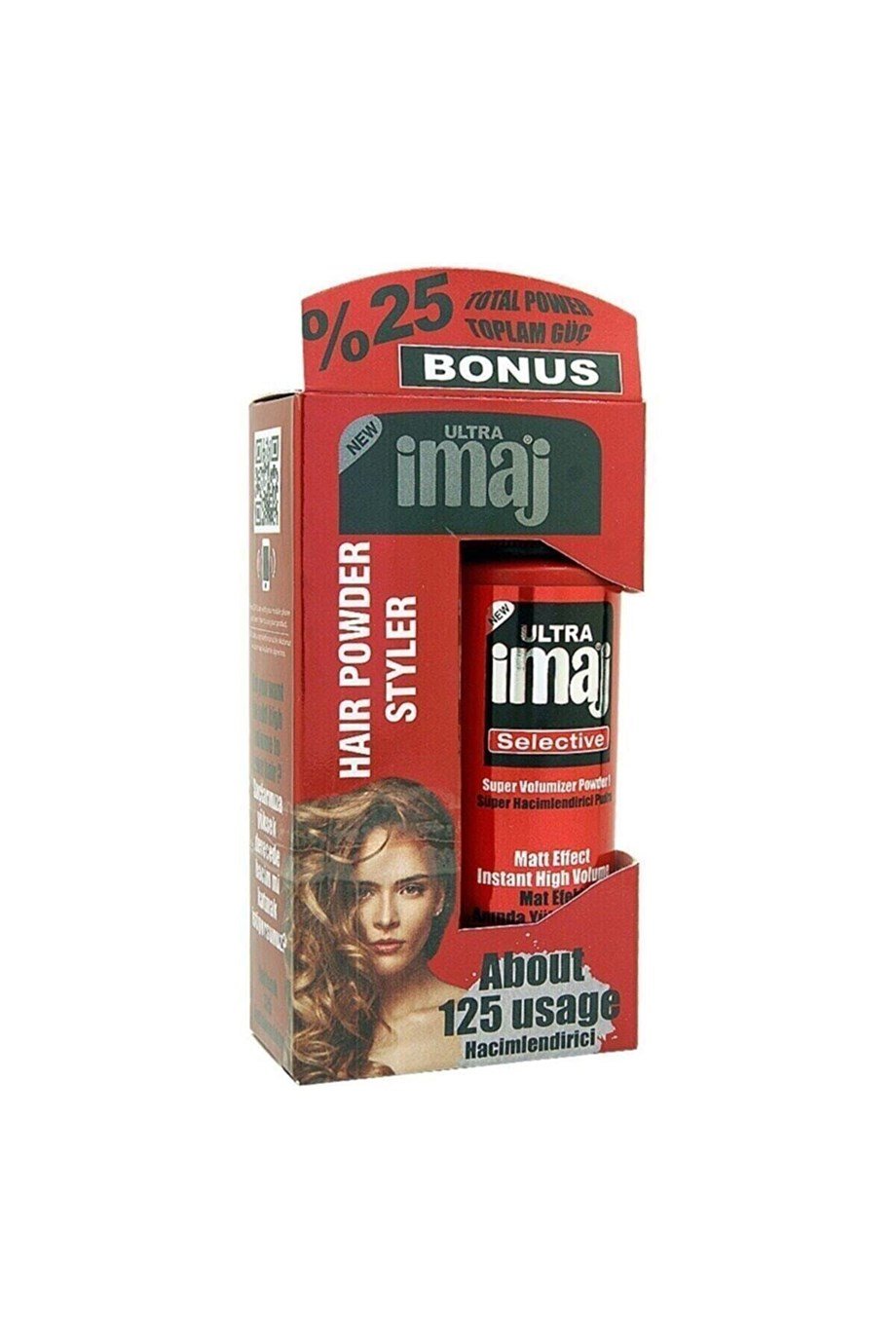 İmaj Süper Hacimlendirici Saç Pudrası Kırmızı 25gr