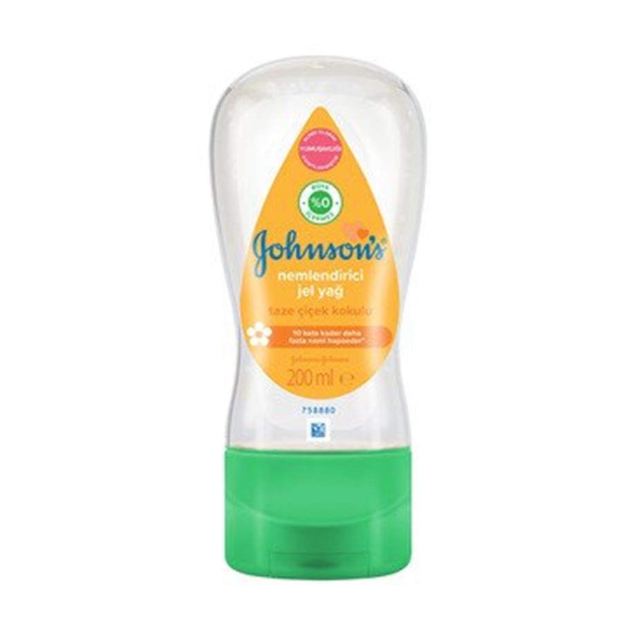 Johnson's - JOHNSONS BABY NEMLENDİRİCİ JEL YAĞ 200 ML