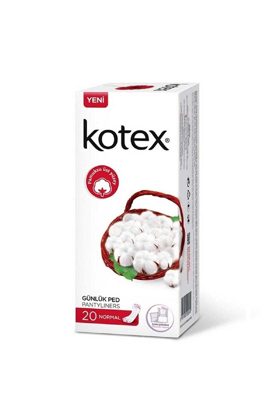 Kotex - KOTEX GÜNLÜK PED ANYDAY NORMAL 20 Lİ