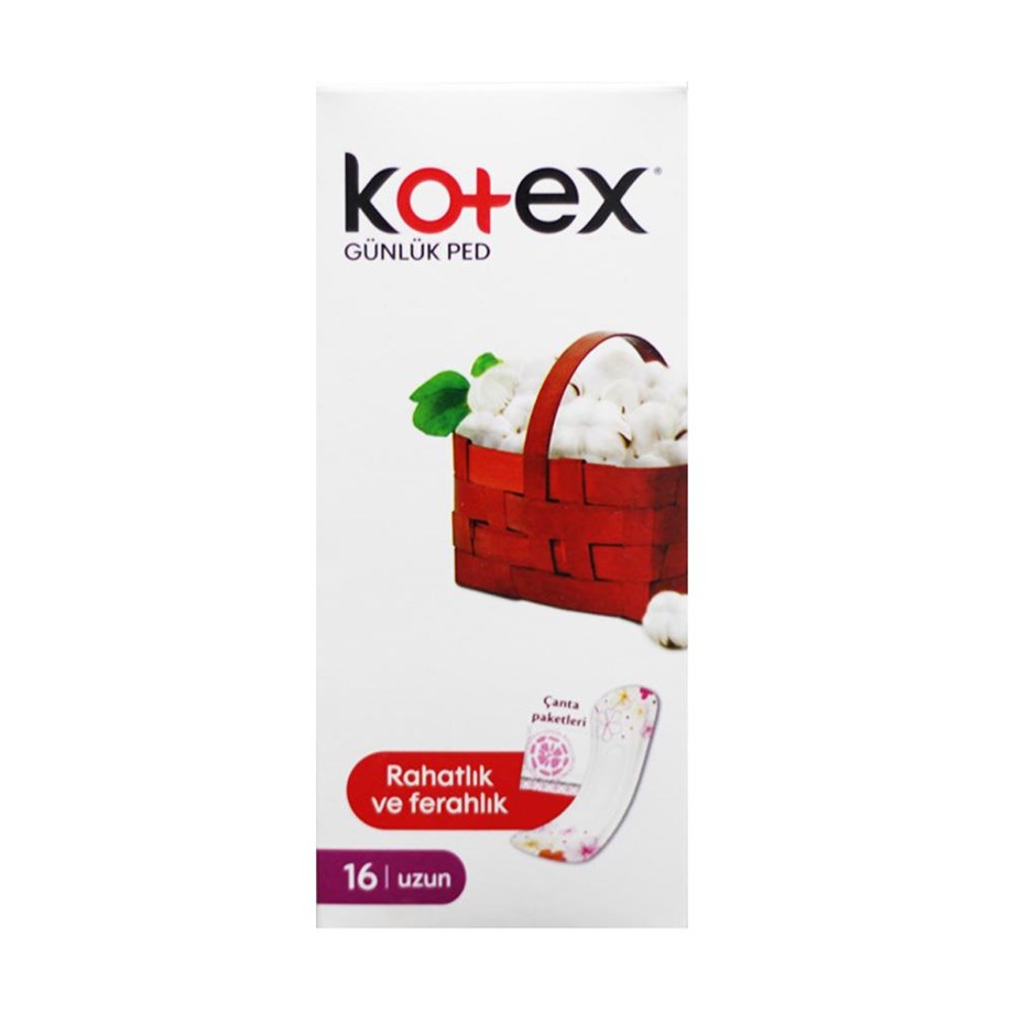 Kotex - KOTEX GÜNLÜK PED UZUN 16 LI
