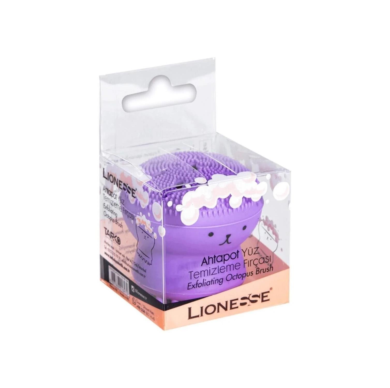 Lionesse - Lionesse Ahtapot Silikon Yüz Temizleme Fırçası 384