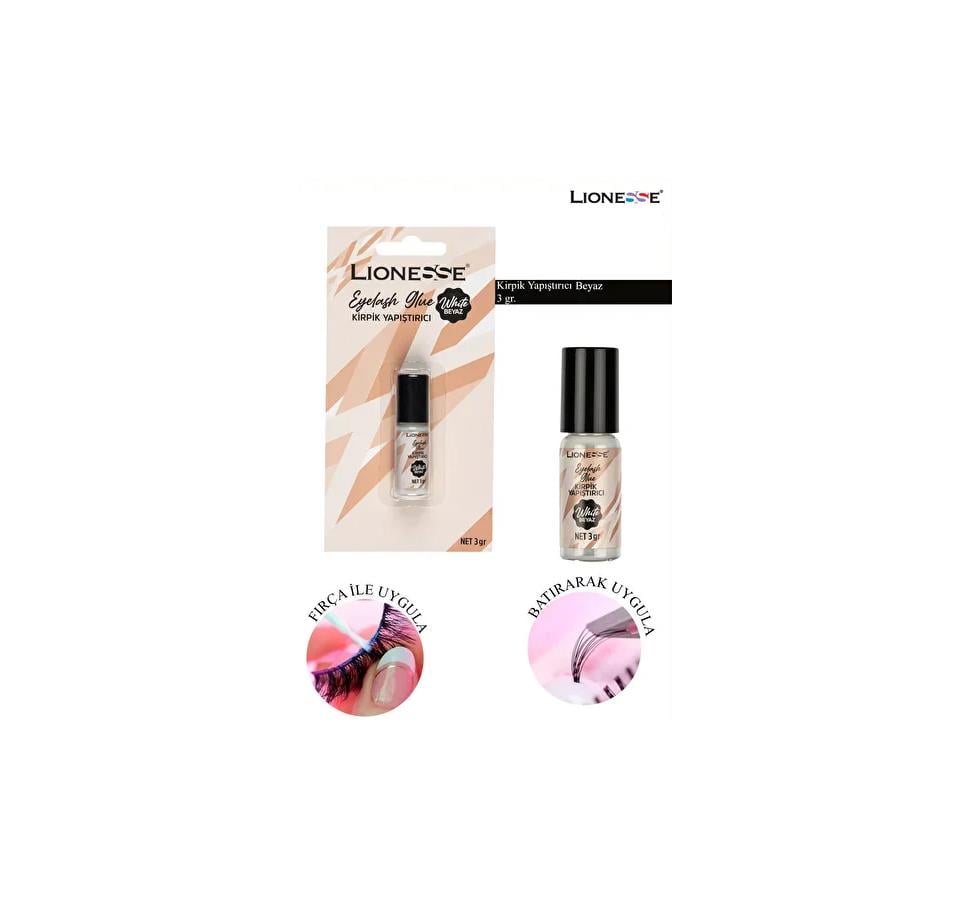 Lionesse - Lionesse Kirpik Yapıştırıcı Siyah 3 gr