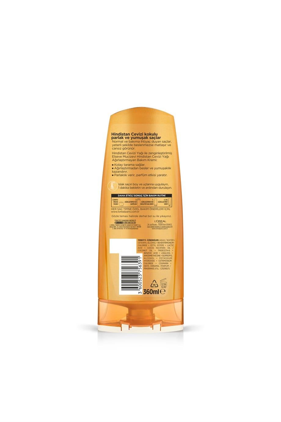 L'Oréal Paris - ELSEVE SAÇ KREMİ BAKIM KREMİ 360 ML