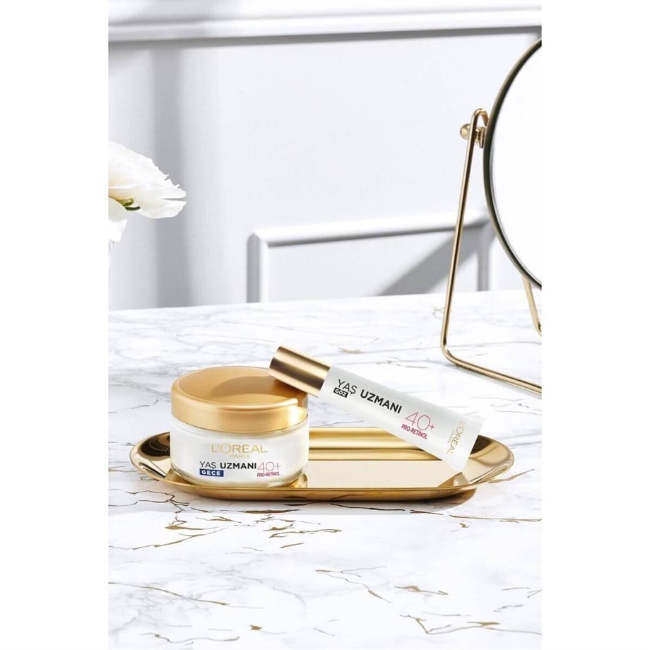 L'Oreal Paris Yaş Uzmanı Sıkılaştırıcı Krem Gece 40+ 50 ml