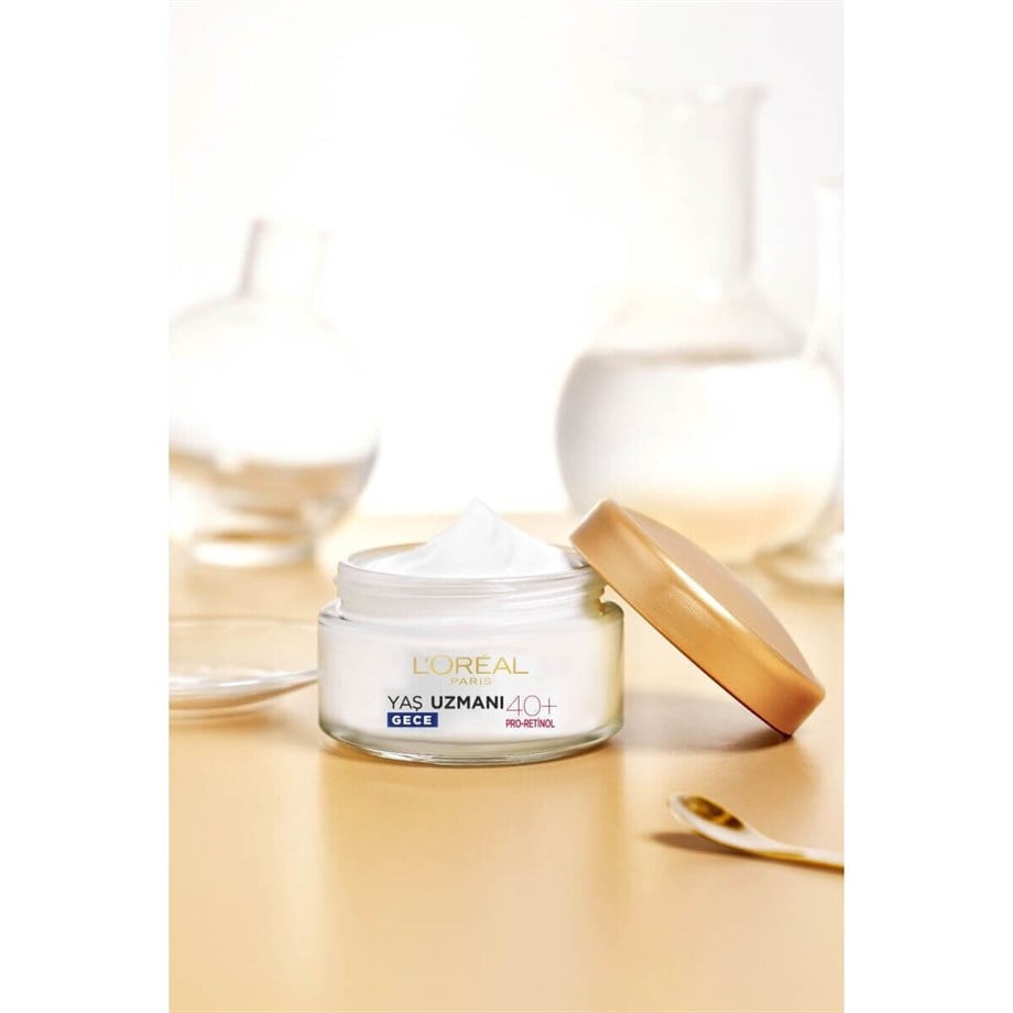 L'Oreal Paris Yaş Uzmanı Sıkılaştırıcı Krem Gece 40+ 50 ml