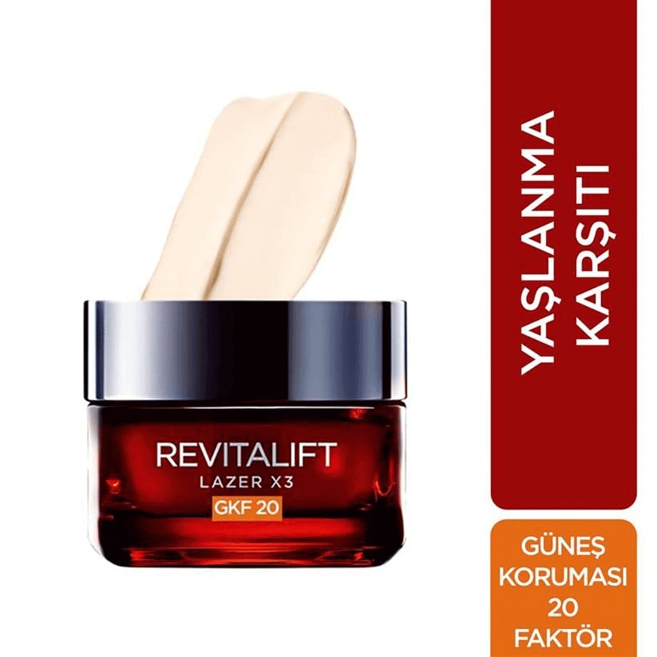 LOREAL REVITALIFT LAZER X3 KREM LEKE KARŞITI 50 ML