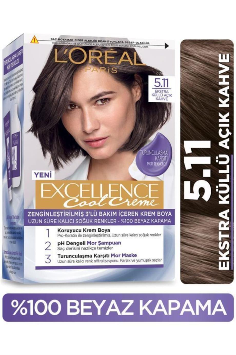 L'Oreal - L'Oreal Paris Excellence Cool Creme Saç Boyası Serisi