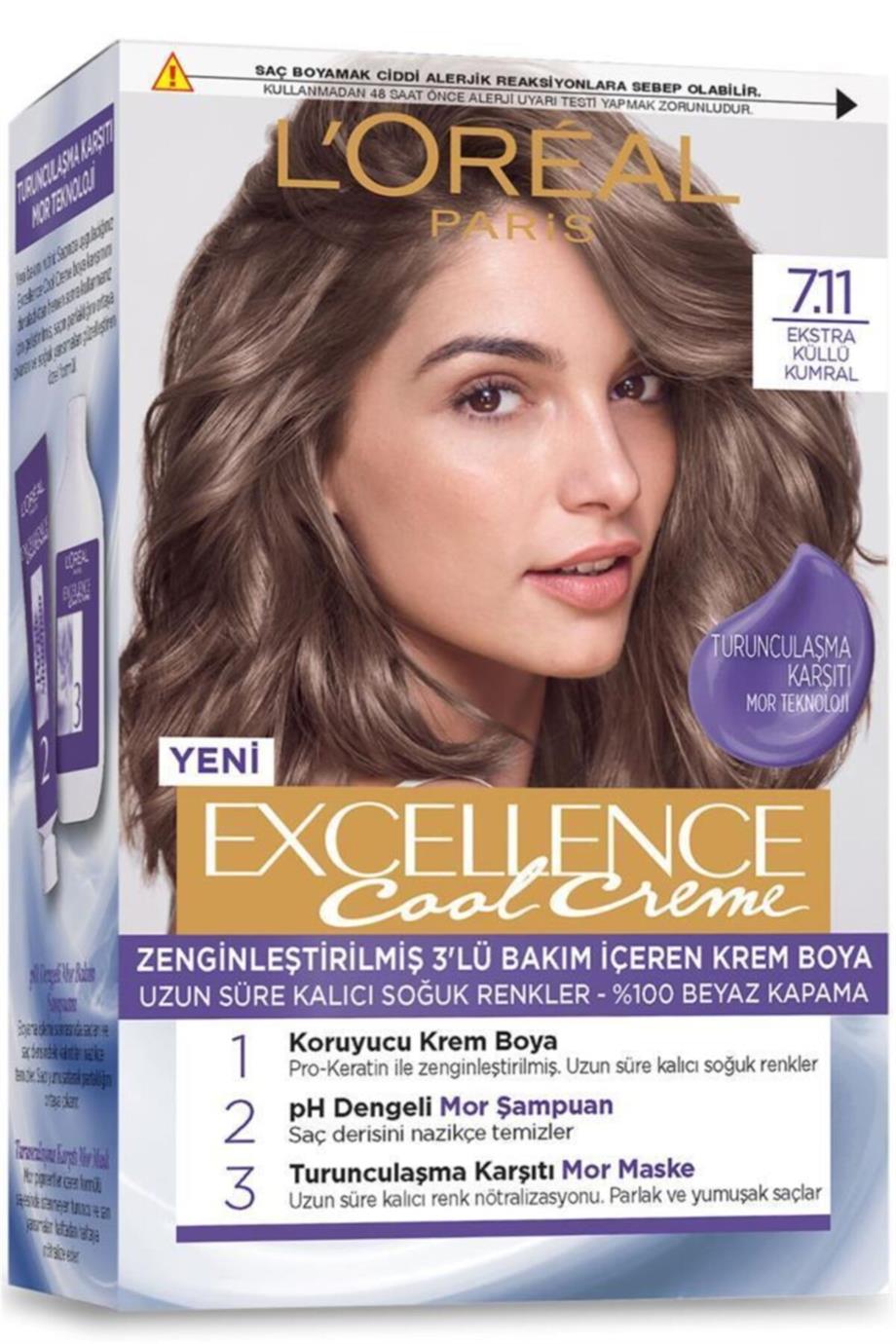 L'Oreal - L'Oreal Paris Excellence Cool Creme Saç Boyası Serisi