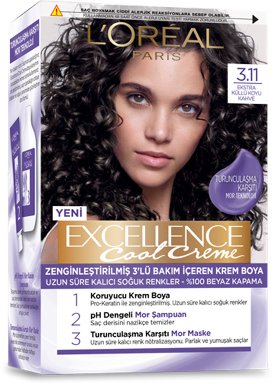 L'Oreal - L'Oreal Paris Excellence Cool Creme Saç Boyası Serisi