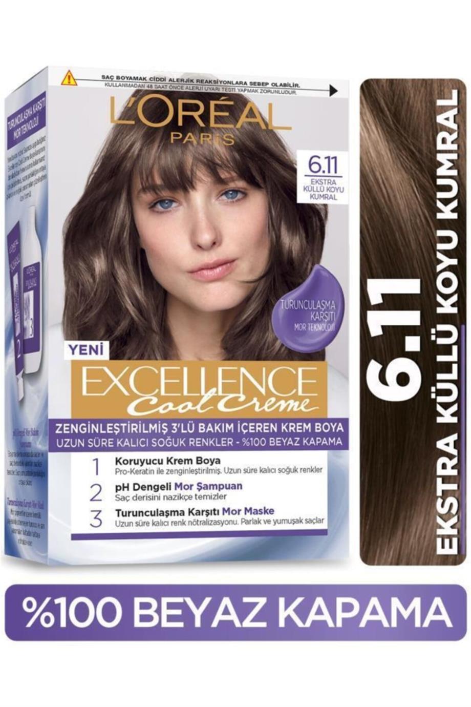 L'Oreal - L'Oreal Paris Excellence Cool Creme Saç Boyası Serisi