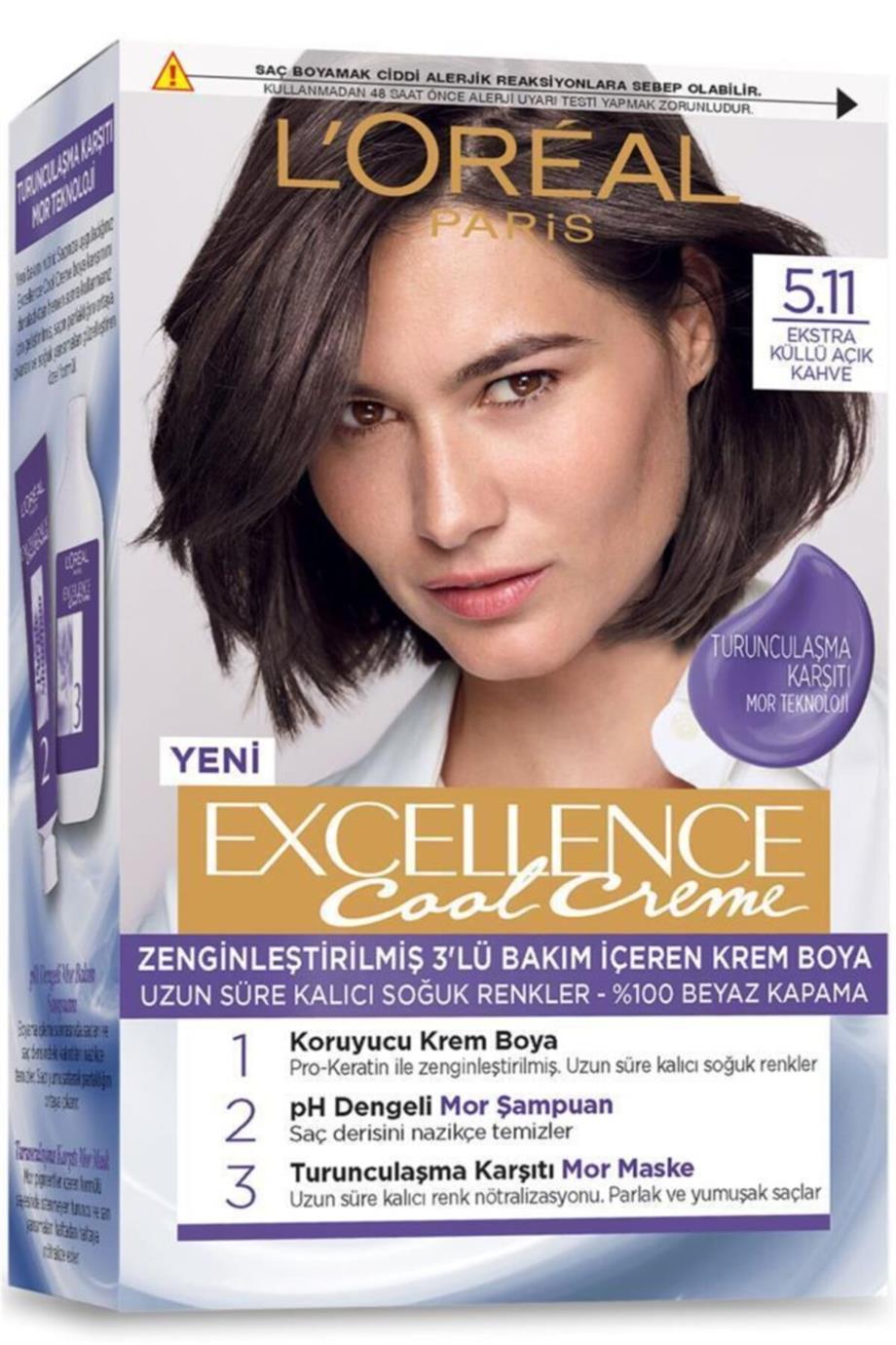 L'Oreal - L'Oreal Paris Excellence Cool Creme Saç Boyası Serisi