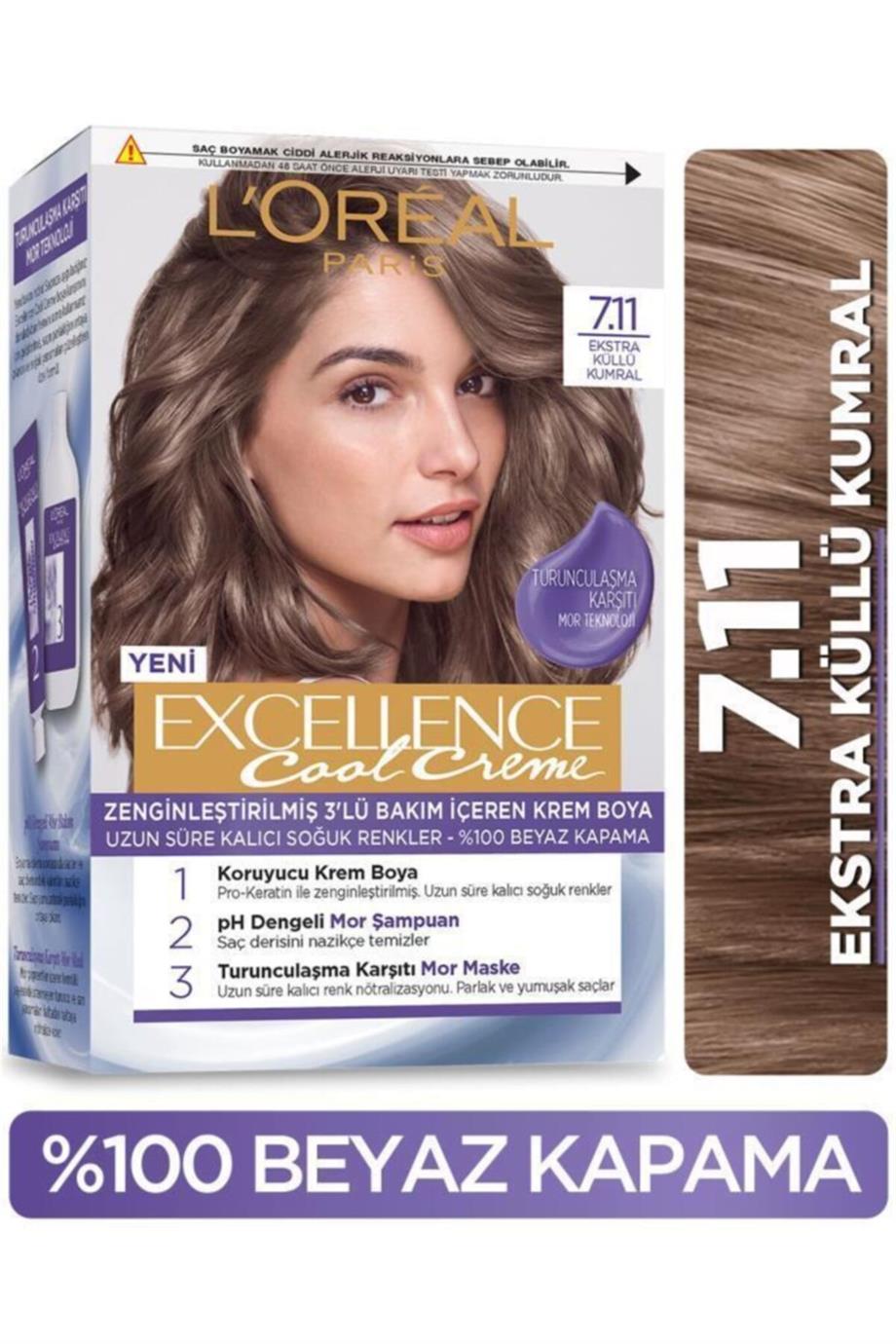 L'Oreal - L'Oreal Paris Excellence Cool Creme Saç Boyası Serisi