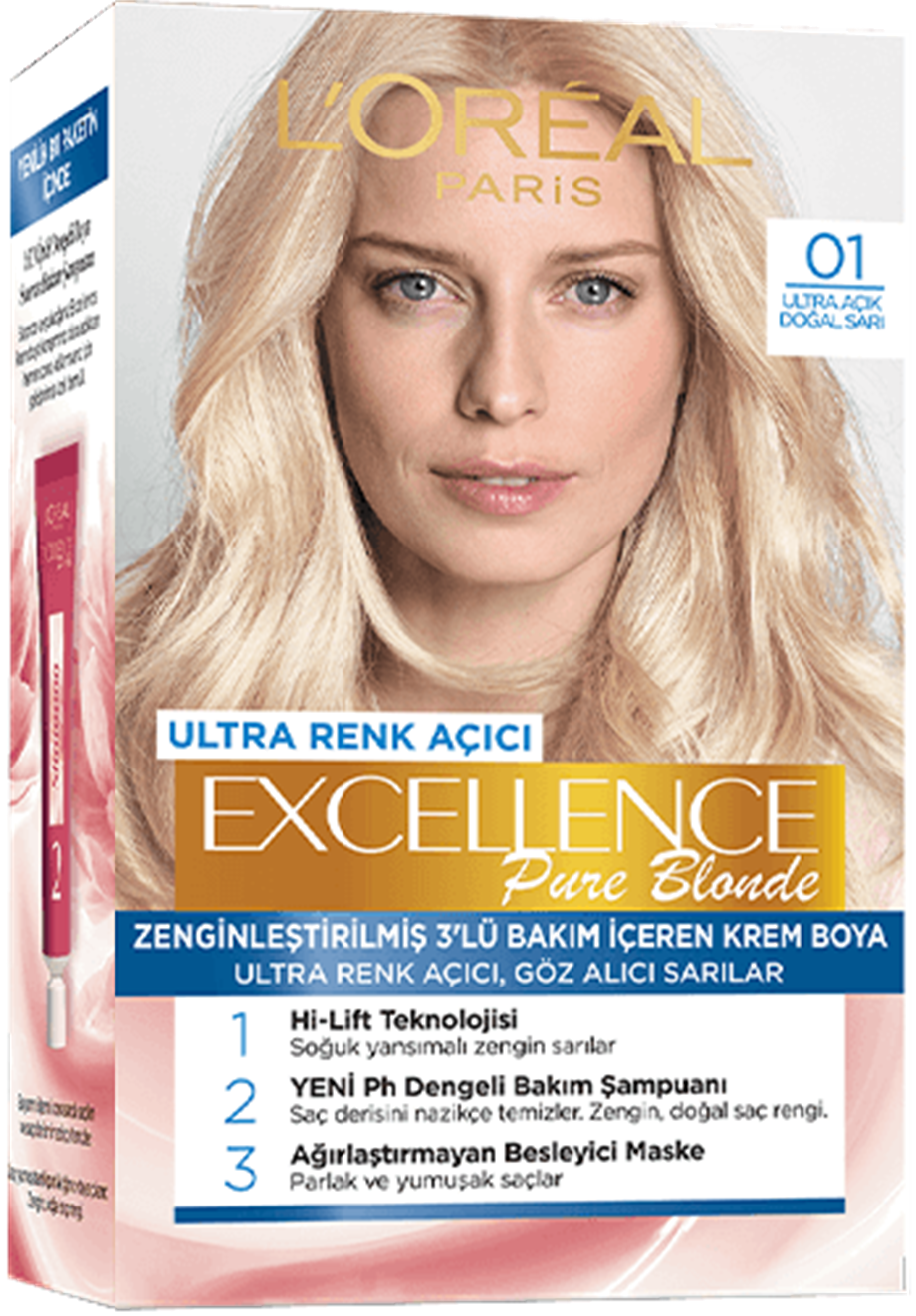 L'Oreal - Loreal Paris Excellence Pure Blonde Saç Boyası Serisi
