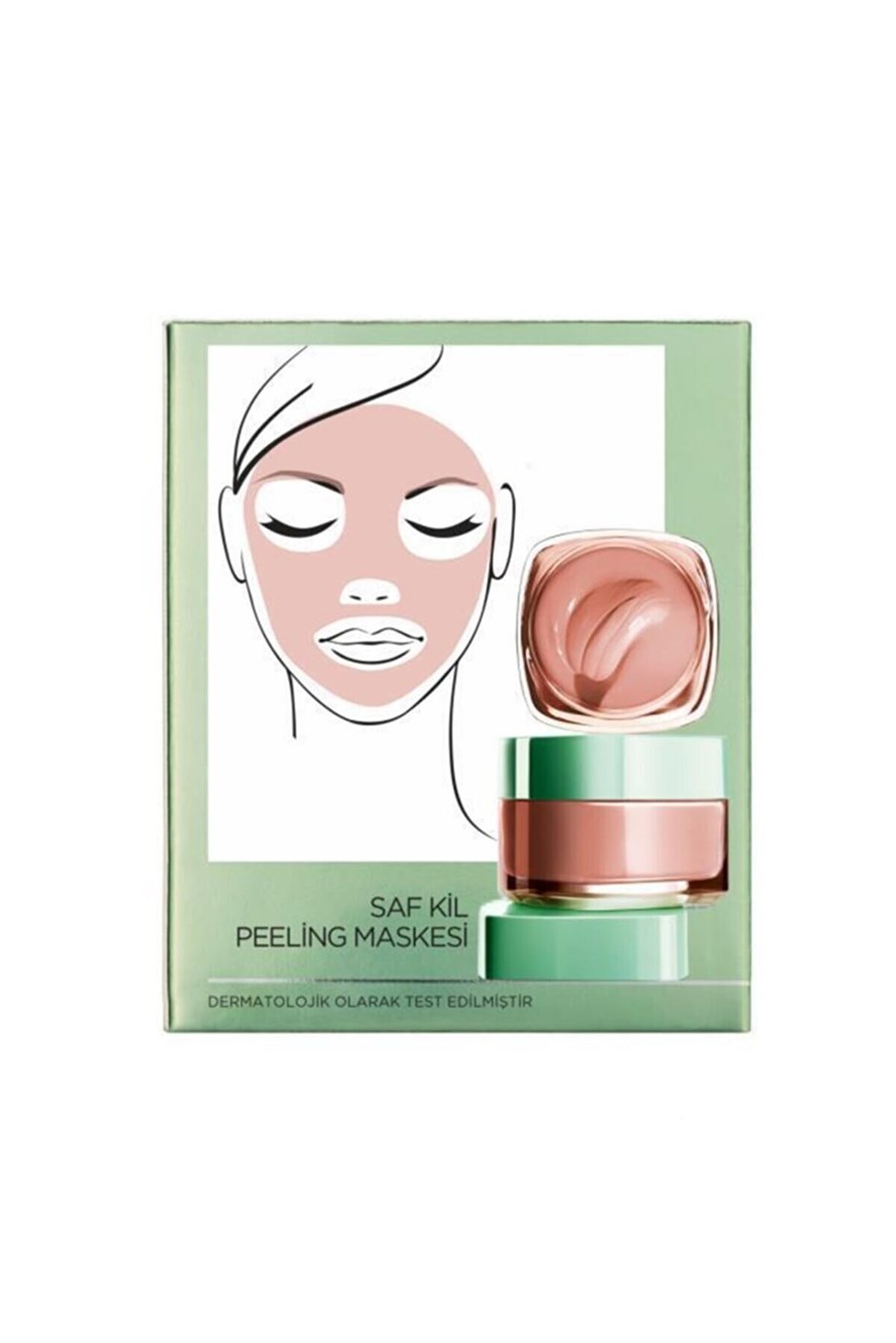 L'Oreal Paris Saf Kil Peeling Yüz Maskesi 50 Ml