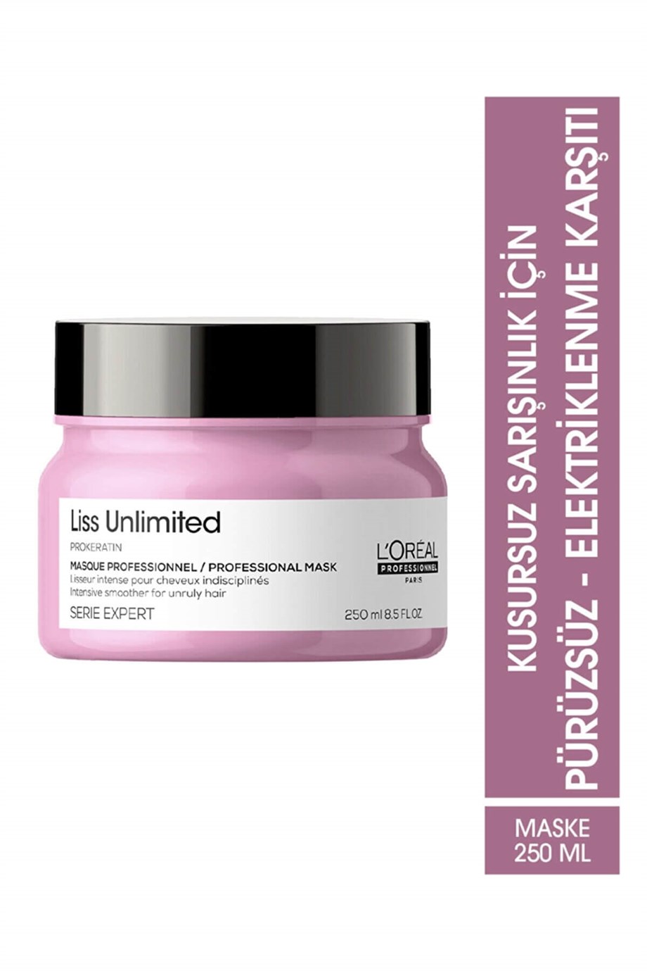 L'oreal Professionnel Serie Expert Liss Unlimited Elektriklenme Karşıtı ve Yoğun Yumuşaklık Veren Maske 250 ml