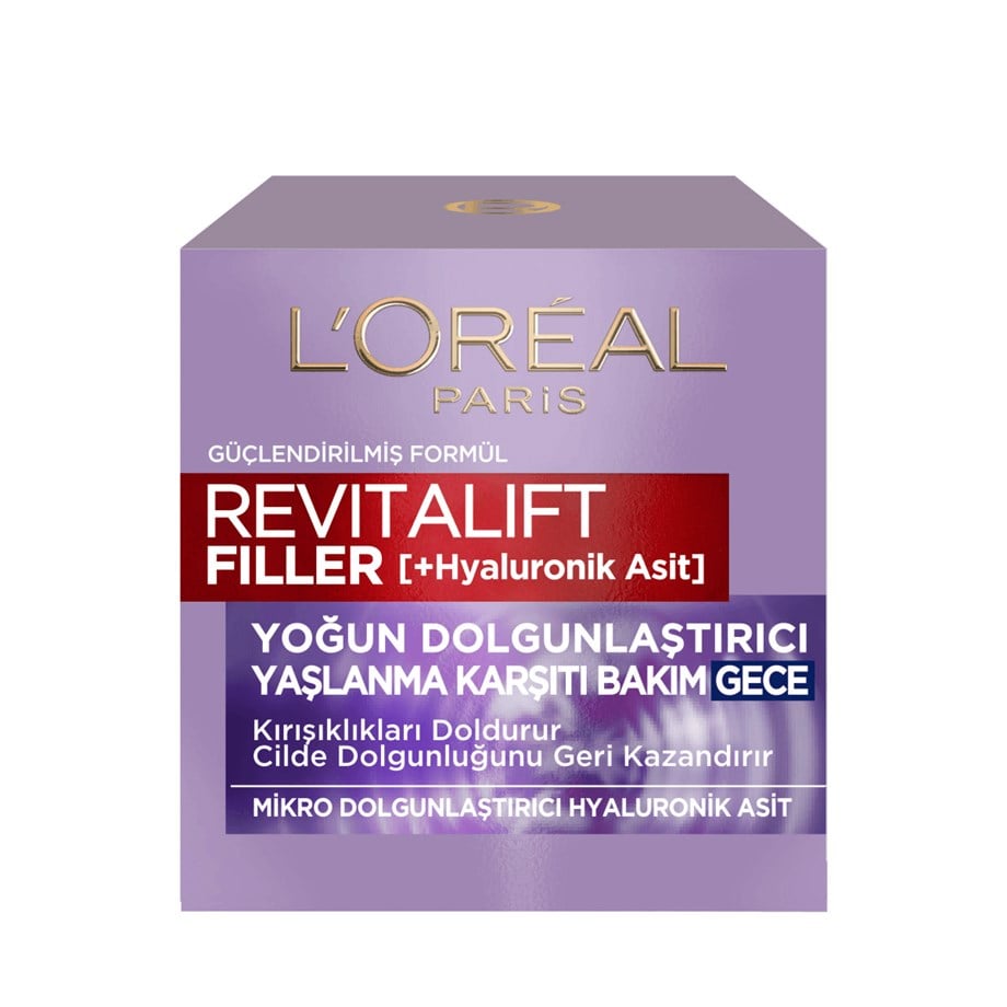 LOREAL REVITALIFT FİLLER GECE KREMİ 50 ML