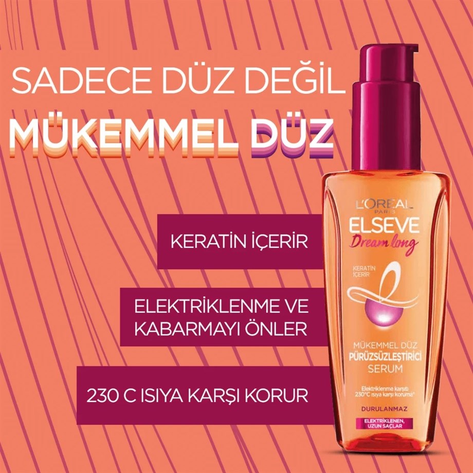 L'Oreal Paris - ELSEVE DREAM LONG MÜK. DÜZ. PÜR. SERUM 100 ML