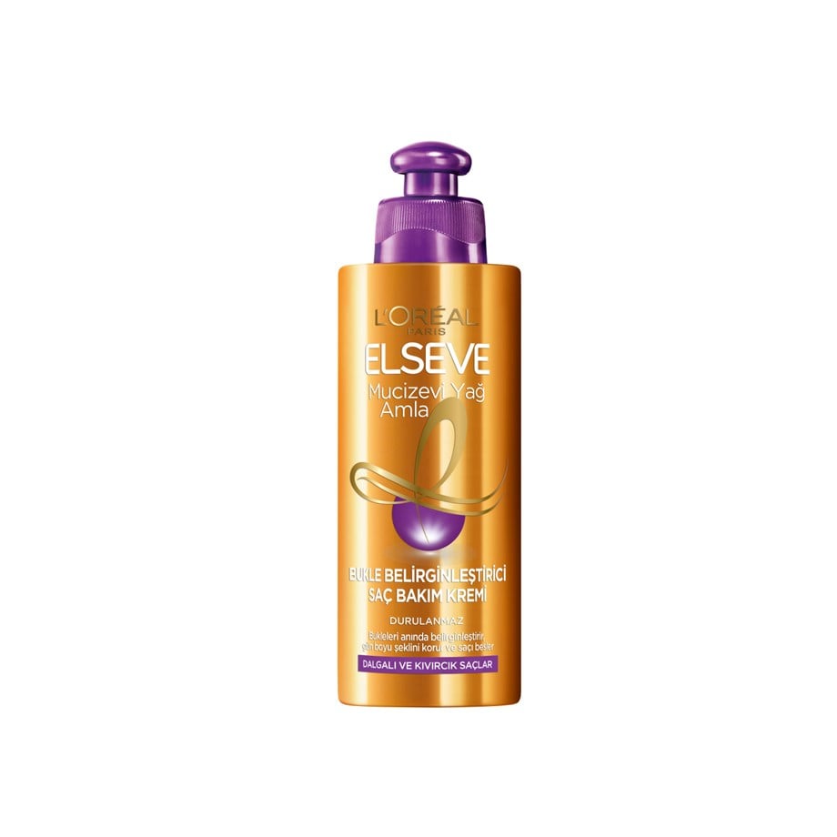 L'Oreal Paris -  Elseve Saç Bakım Kremi Bukle Belirginleştirici 200 Ml