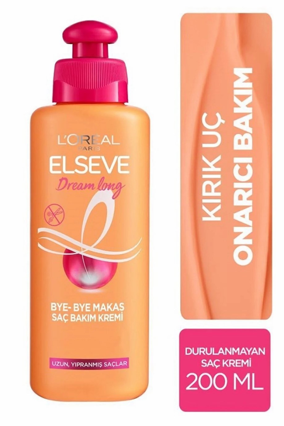 L'Oreal Paris - ELSEVE SAÇ KREMİ DURULANM. BYEBYE MAKAS 200ML