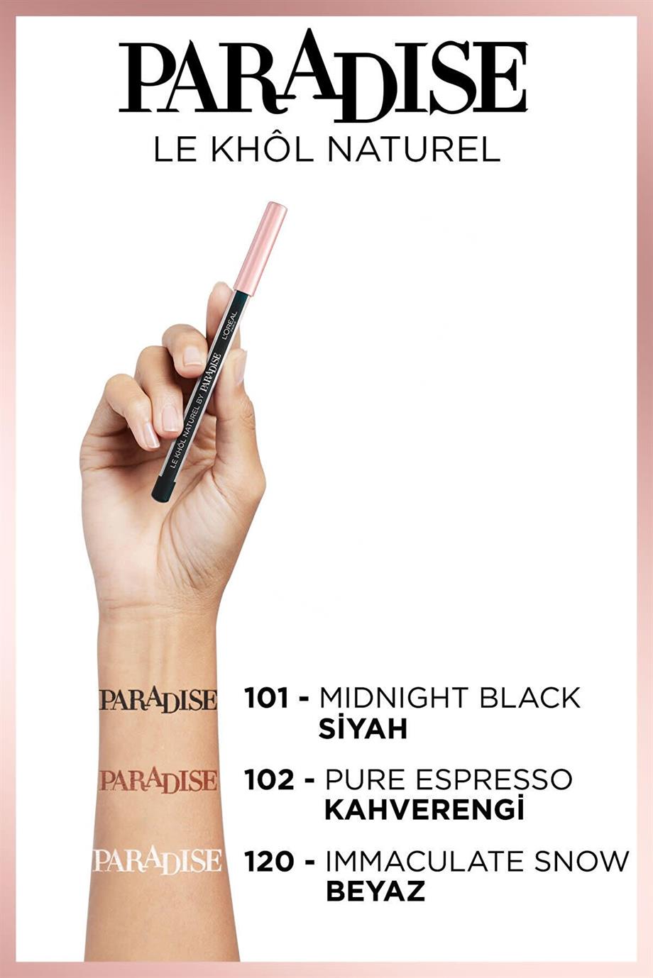 L'Oreal Paris - LOREAL EYELINER PARADISE KHOL KAHVE