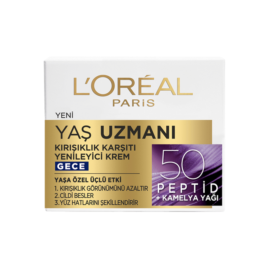 Loreal Paris - LOREAL SKIN YAŞLILIK KARŞITI +50 GECE KREMİ
