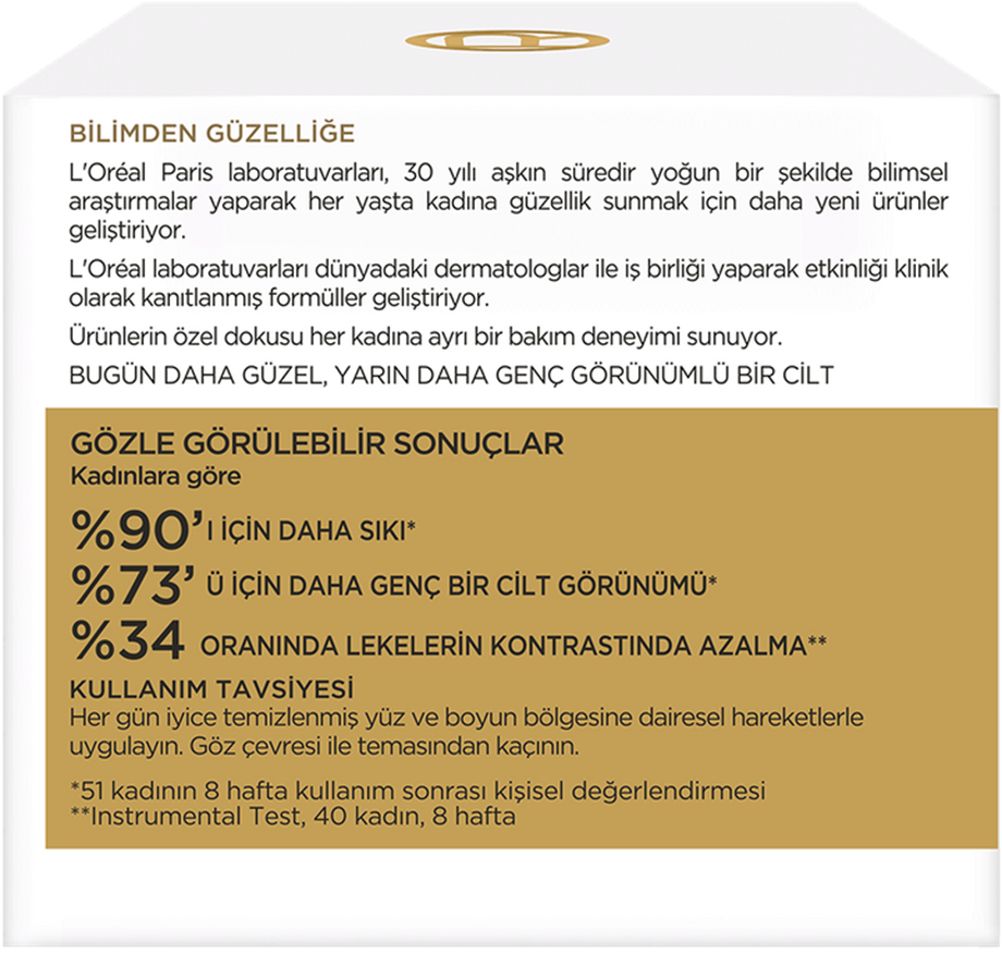 Loreal Paris - LOREAL SKIN YAŞLILIK KARŞITI +60 GKF20 GÜNDÜZ KREMİ