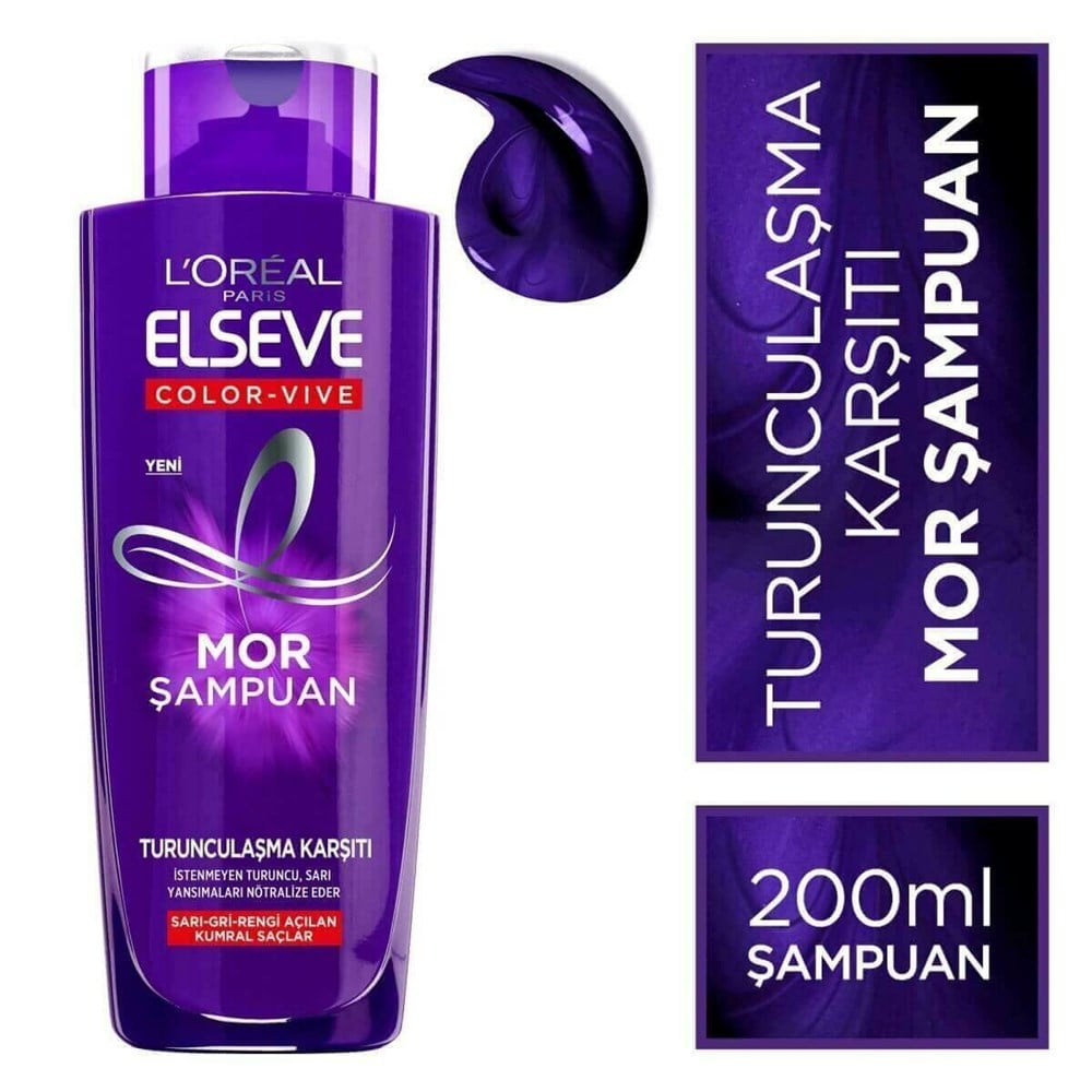 LOREAL PARİS MOR ŞAMPUAN 200 ML