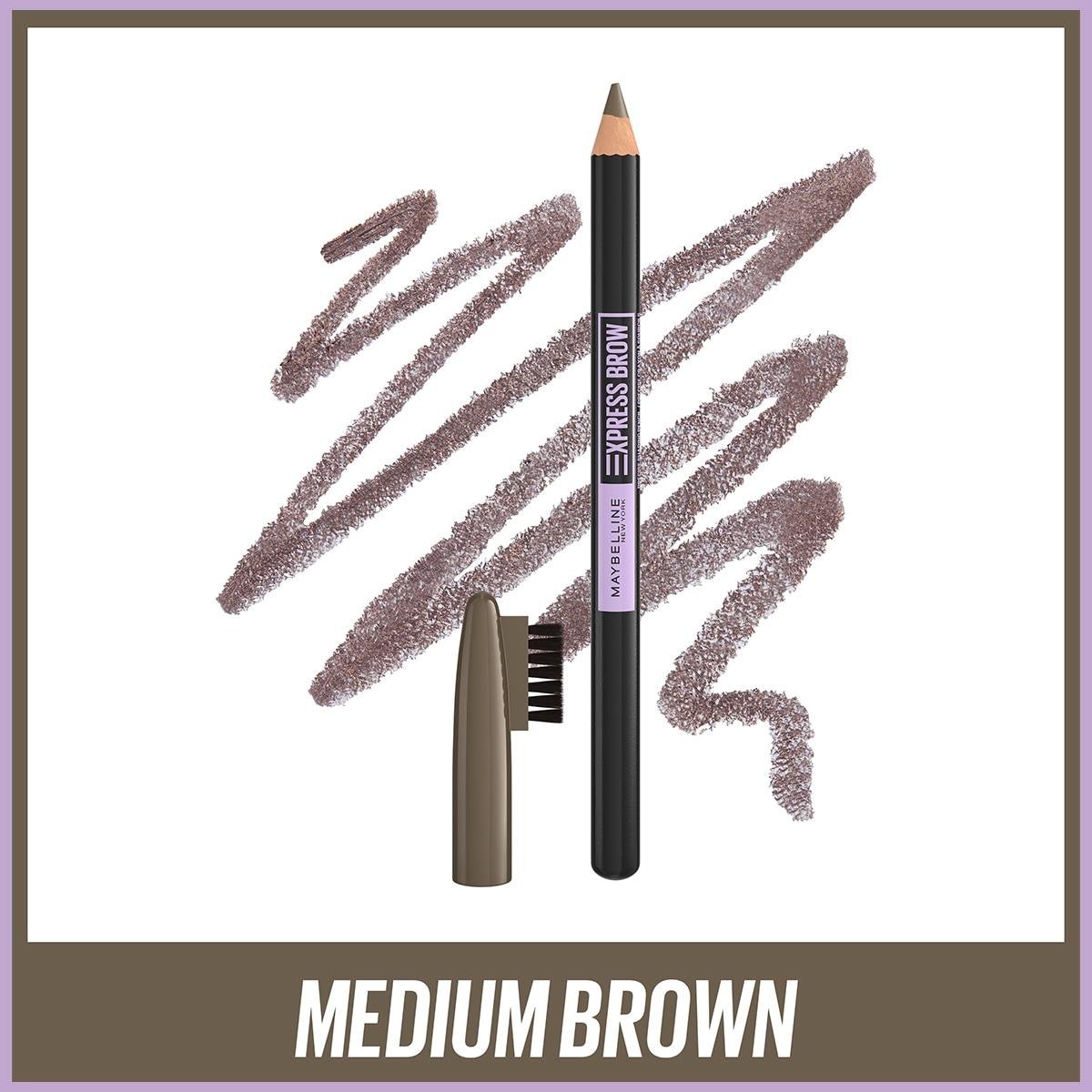 Maybelline - MAYBELLINE EYEBROW EXPRESS 04 MEDIUM BROWN