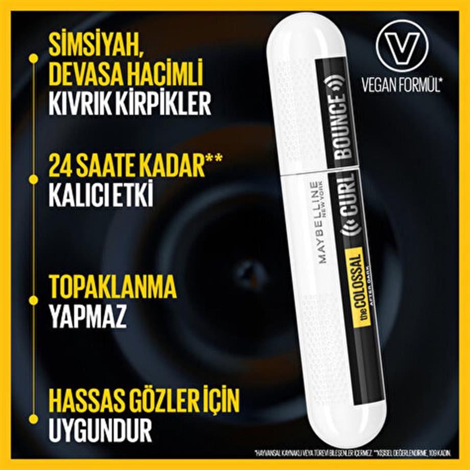 Maybelline - MAYBELLINE MASCARA COLOSSAL CURL EXTRA BLACK