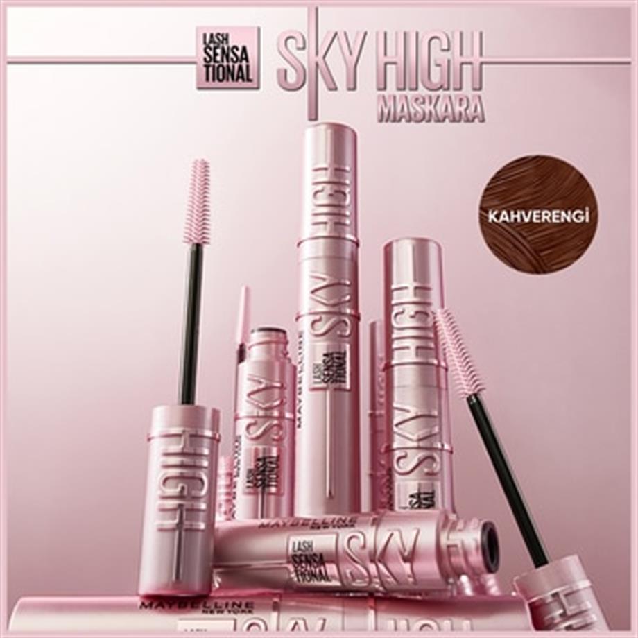 Maybelline - MAYBELLINE MASCARA LASH SENS. SKY HIGH KAHVE