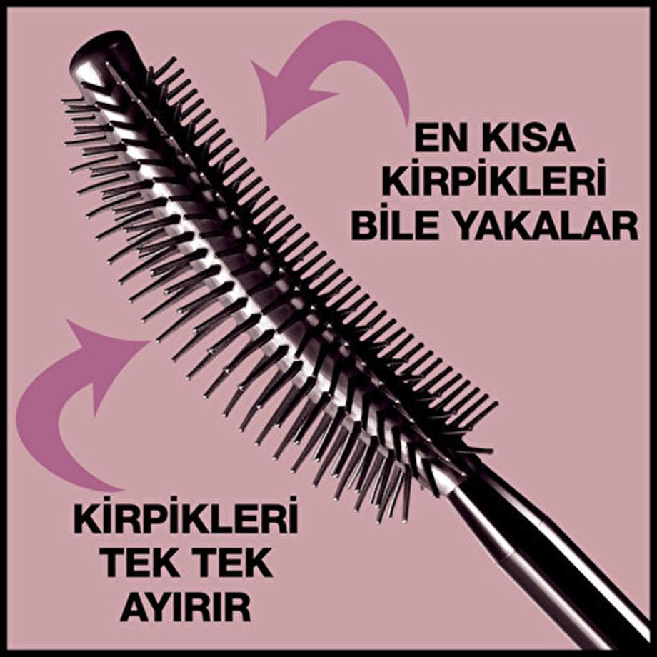 Maybelline - Maybelline New York Lash Sensational Yelpaze Etkili Maskara - Intense Black