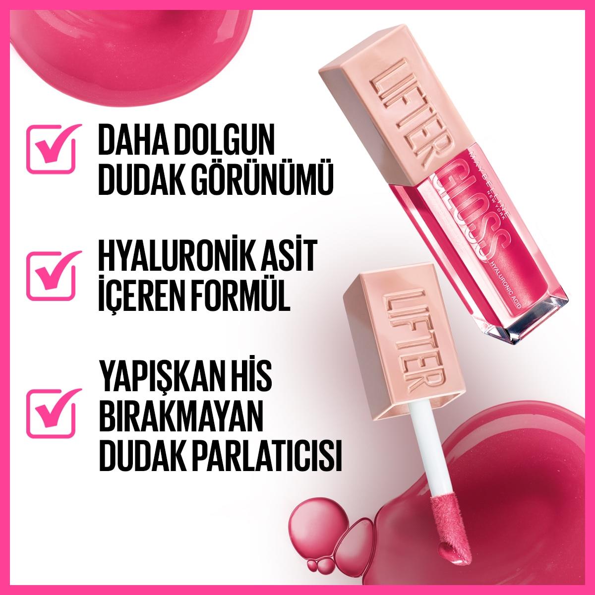 Maybelline - Maybelline New York Lifter Gloss Nemlendirici Dudak Parlatıcısı - 24 Bubblegum