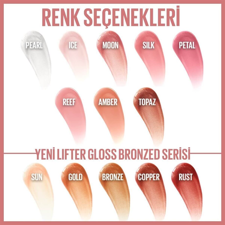 Maybelline New York Lifter Gloss Nemlendirici Dudak Parlatıcısı - 016 Rust