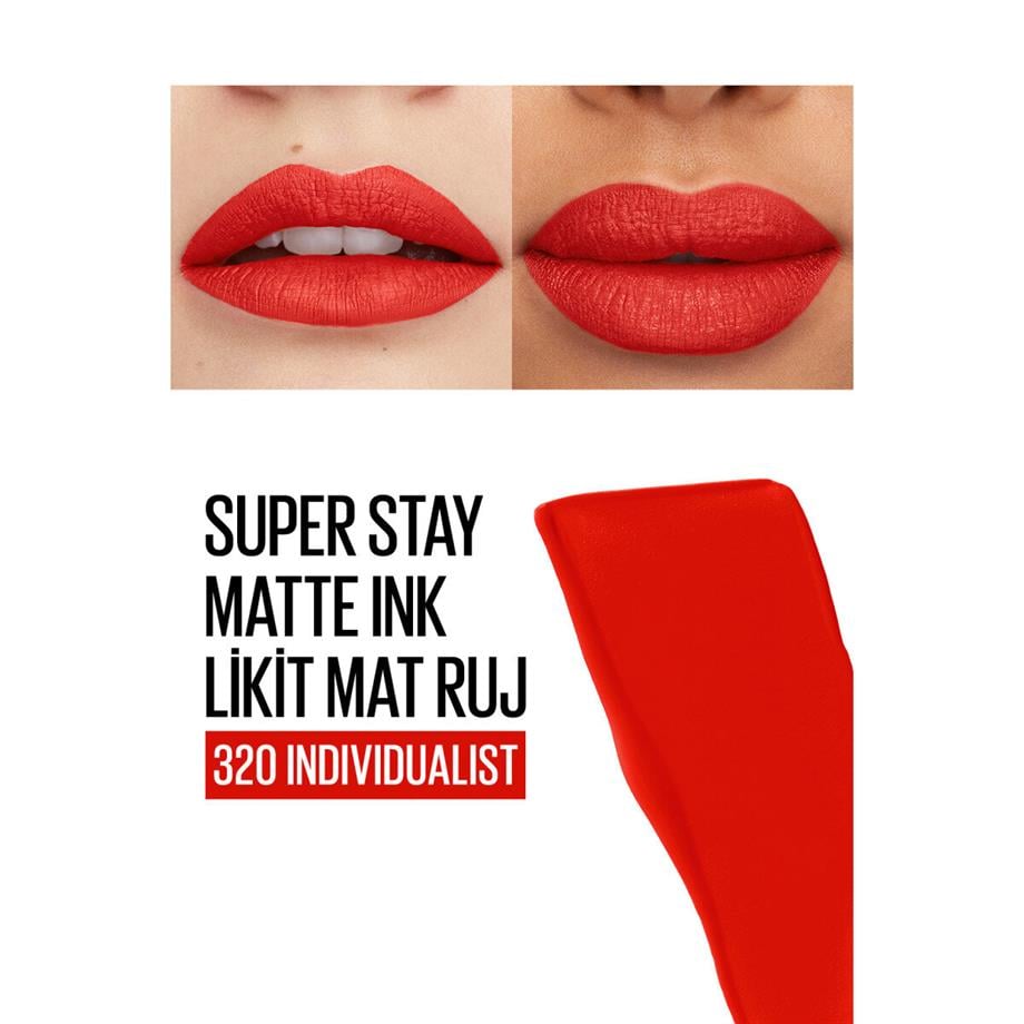 Maybelline - Maybelline New York Super Stay Matte Ink Likit Mat Ruj Serisi