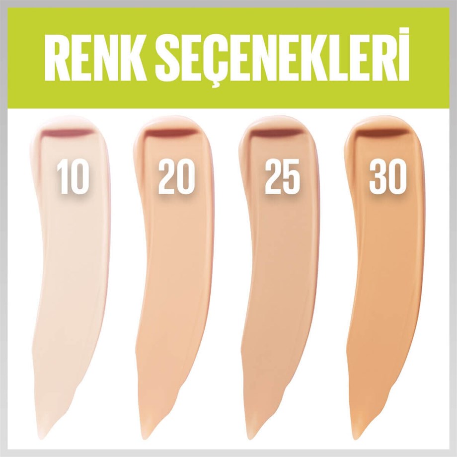 Maybelline New York Super Stay 30H Kapatıcı - 10 Fair