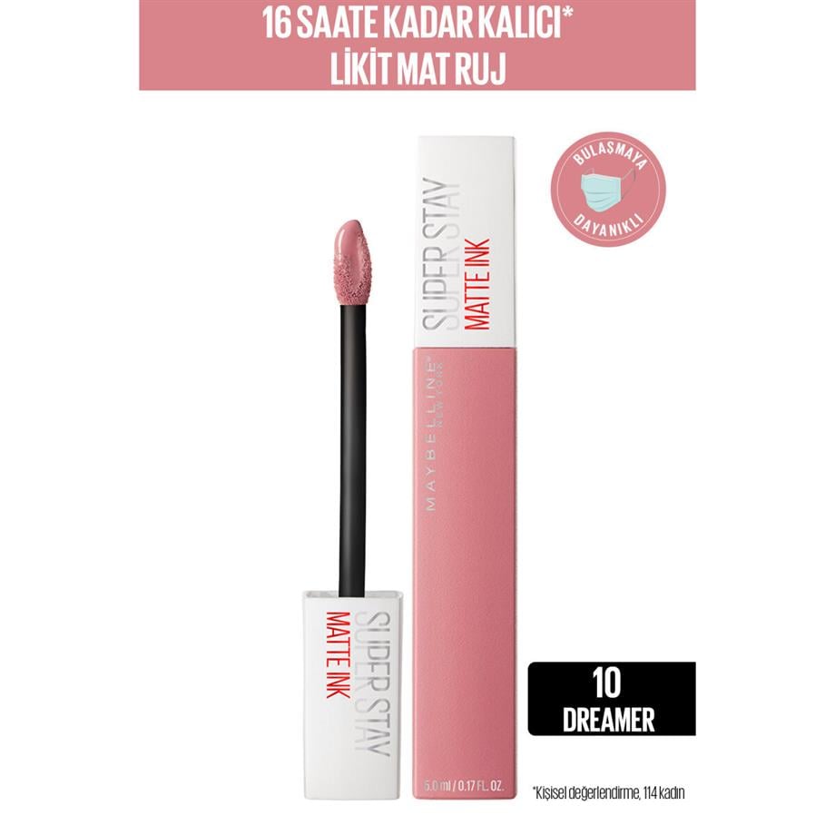 Maybelline - Maybelline New York Super Stay Matte Ink Likit Mat Ruj Serisi