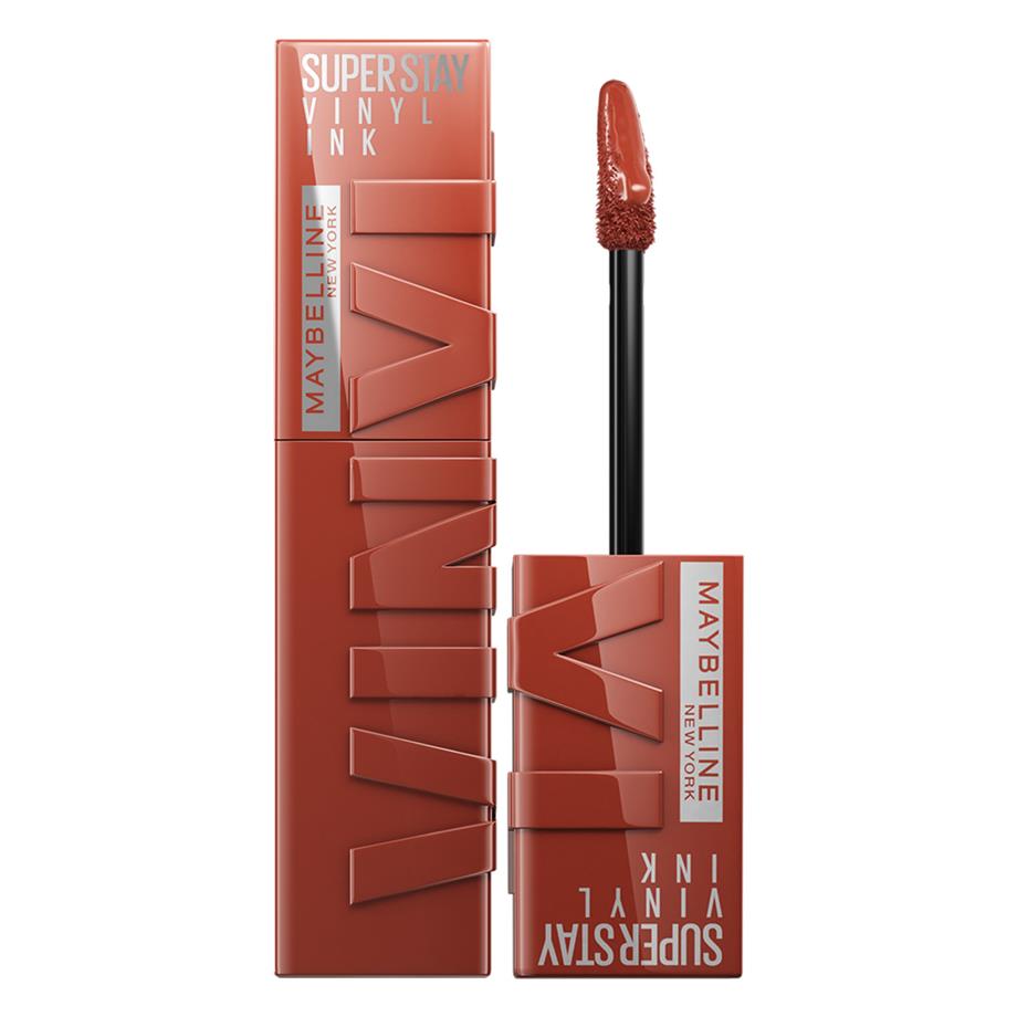 Maybelline - Maybelline New York Super Stay Vinyl Ink Uzun Süre Kalıcı Likit Parlak Ruj - 130 Extra
