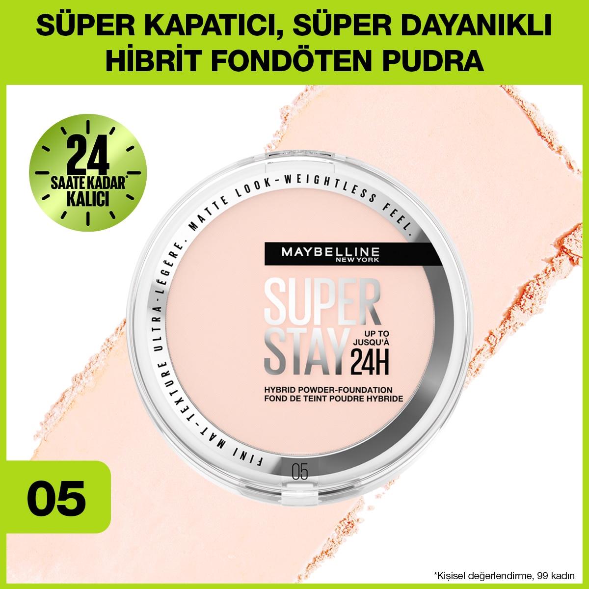 Maybelline - Maybelline New York Superstay Hibrit Pudra Fondöten 05