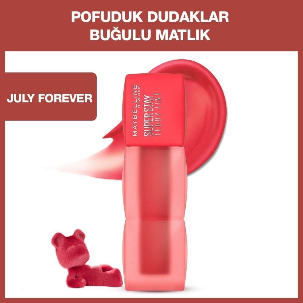Maybelline - Maybelline Super Stay Teddy Likit Mat Tint Ruj Serisi