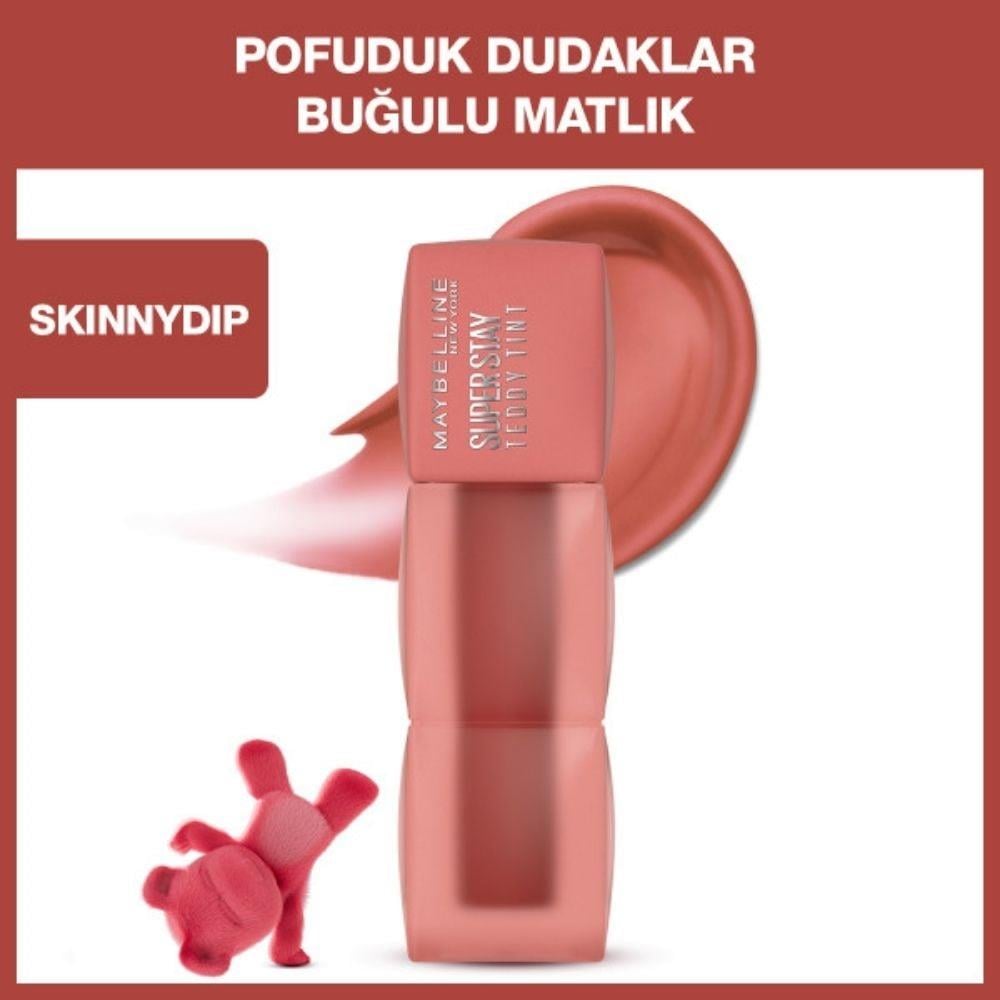 Maybelline - Maybelline Super Stay Teddy Likit Mat Tint Ruj Serisi
