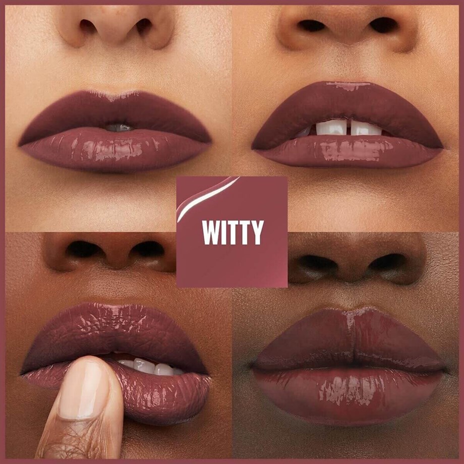 Maybelline New York Vinyl Ink Ruj - Witty 40