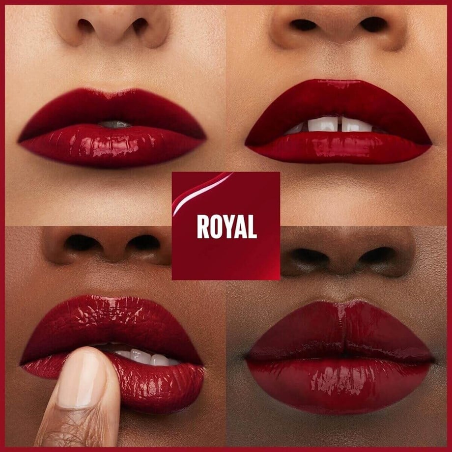Maybelline New York Vinyl Ink Ruj - Royal 55
